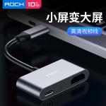 ROCK USB-C 轉 HDMI+PD轉接線(RCB0696)
