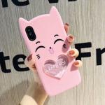 iPhone8  笑臉貓流沙硅膠保護殼