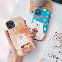 iPhone 12 Pro Max Lucky熊/Honey熊(R7R8款)貼皮保護殼