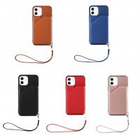iphone 12 Mini 大手繩+膚感卡包保護殼