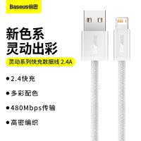 【倍思】靈動系列快充數據線USB TO iP 2.4A(1M)