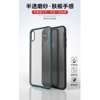iPhone Xs Max【WLONS】護甲系列半透磨砂保護殼