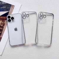 iPhone 12 Pro Max 電光玻璃自帶鏡頭膜+防塵網保護殼