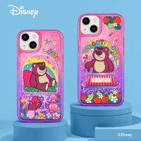 iPhone 14 Plus【迪士尼】草莓熊流沙保護殼
