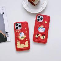 iPhone 13 Pro Max 招財叮噹貼皮保護殼
